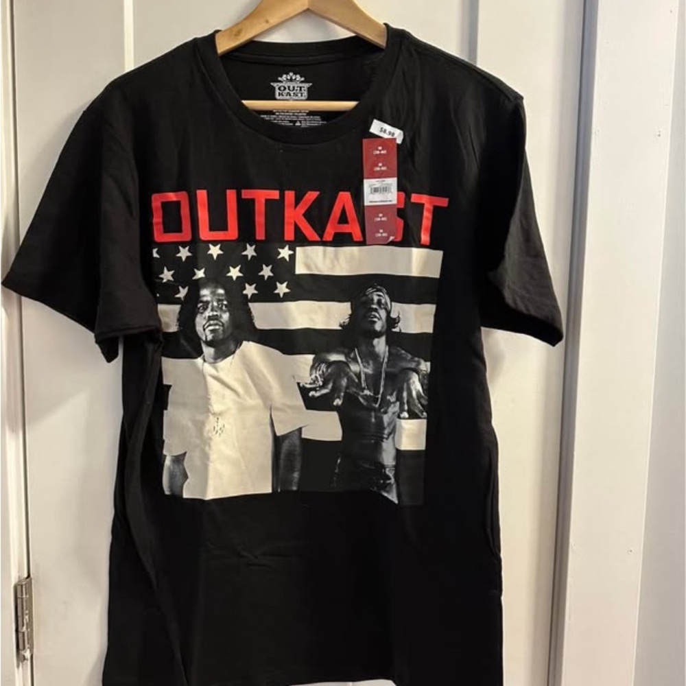Black Graphic Crewneck T‑Shirt